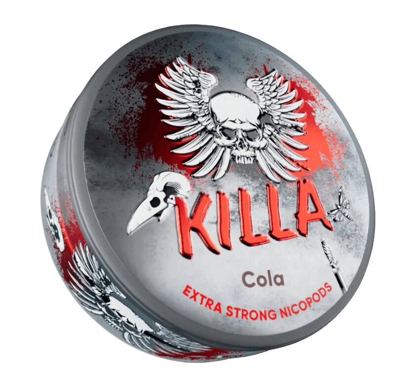 Killa Cola Strong Nicotine Pouches Nicopods snus Asia Philippines