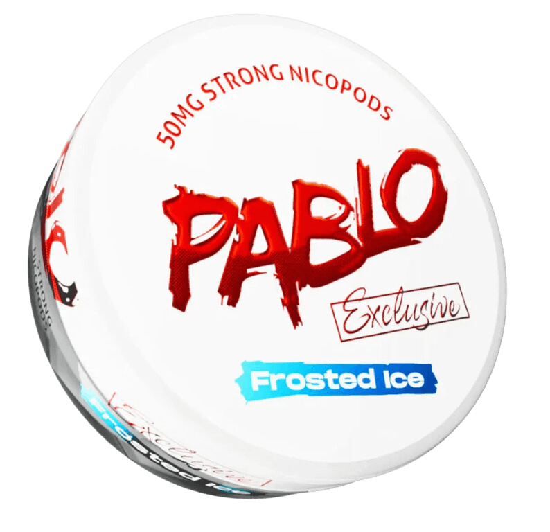 Pablo Exclusive Frosted Ice Extreme Strong Nicotine Pouches Nicopods snus Asia Philippines
