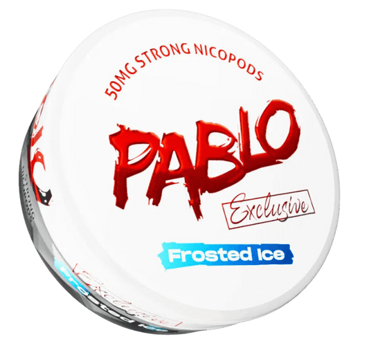 Pablo Exclusive Frosted Ice Extreme Strong Nicotine Pouches Nicopods snus Asia Philippines