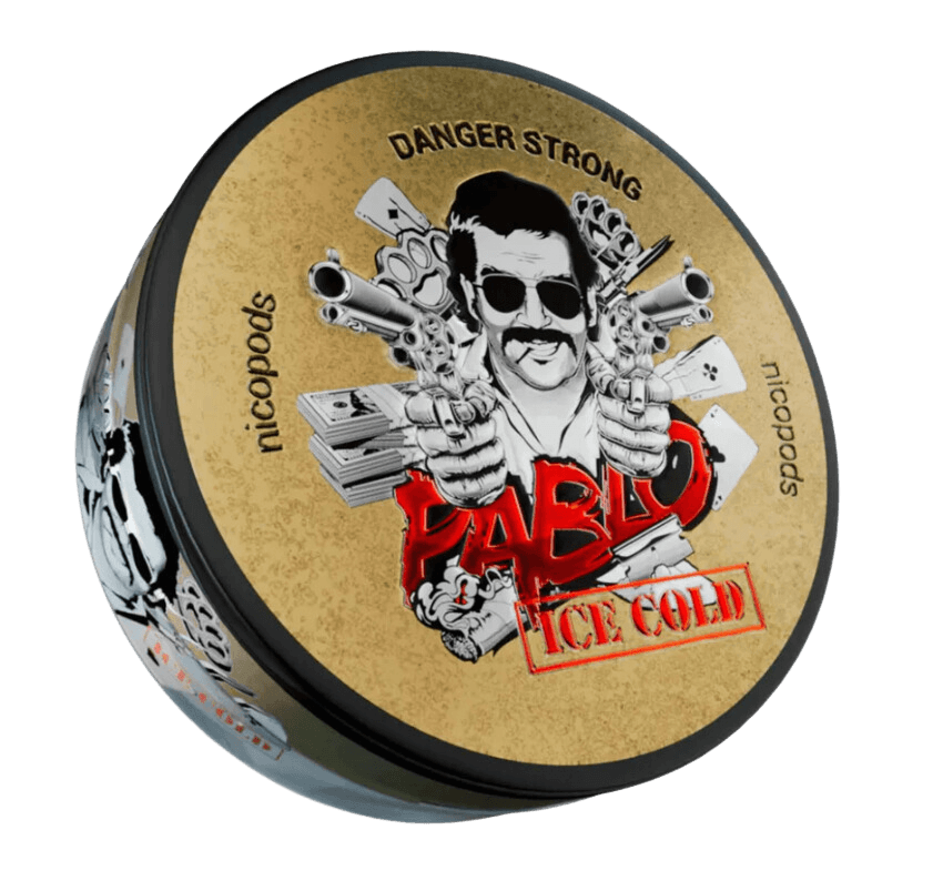 Pablo ICE COLD Strong Nicotine Pouches Nicopods snus Asia Philippines